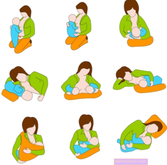 Най-добри позиции за кърмене на бебето
