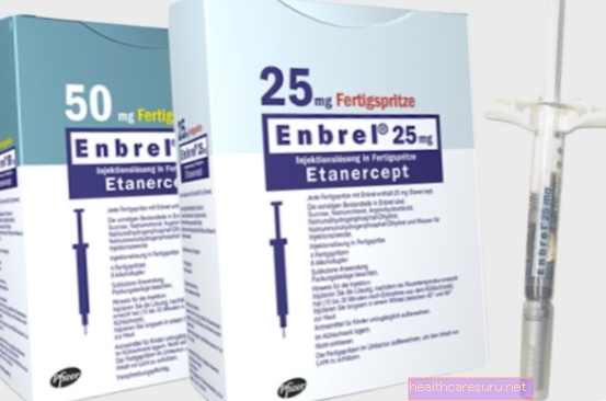 Enbrel - Rimedio per curare l'artrite