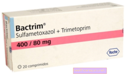 Sulfametoksatsoli + trimetopriimi (Bactrim)