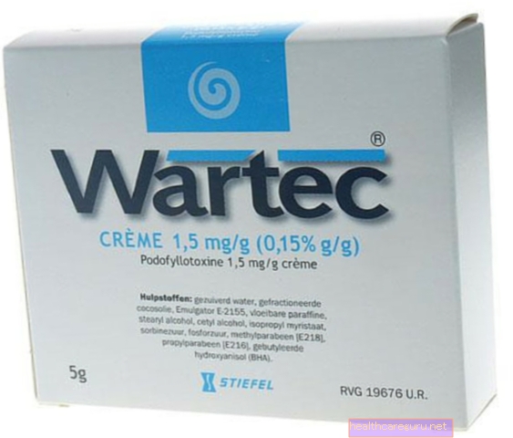 Wartec（Podophyllotoxin）：それが何であるかそしてそれが何のためにあるか