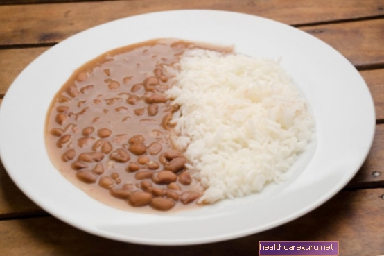 Reis mit Bohnen: Eine gute Proteinquelle