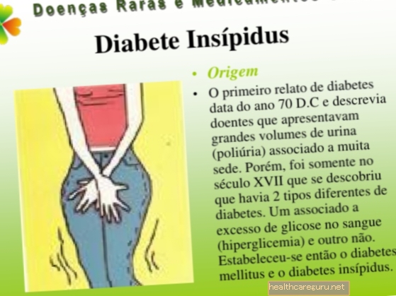 Diabetes insipidus: What it is, symptoms and treatment