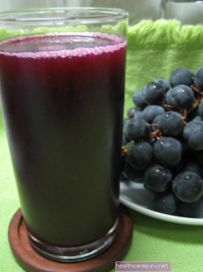 Vynuogių sultys cholesterolio kiekiui sumažinti
